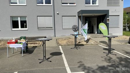 OV Heilbronn - DO Tauberbischofsheim; Gewerkschaftliche Mittagspause - Wahlveranstaltung.